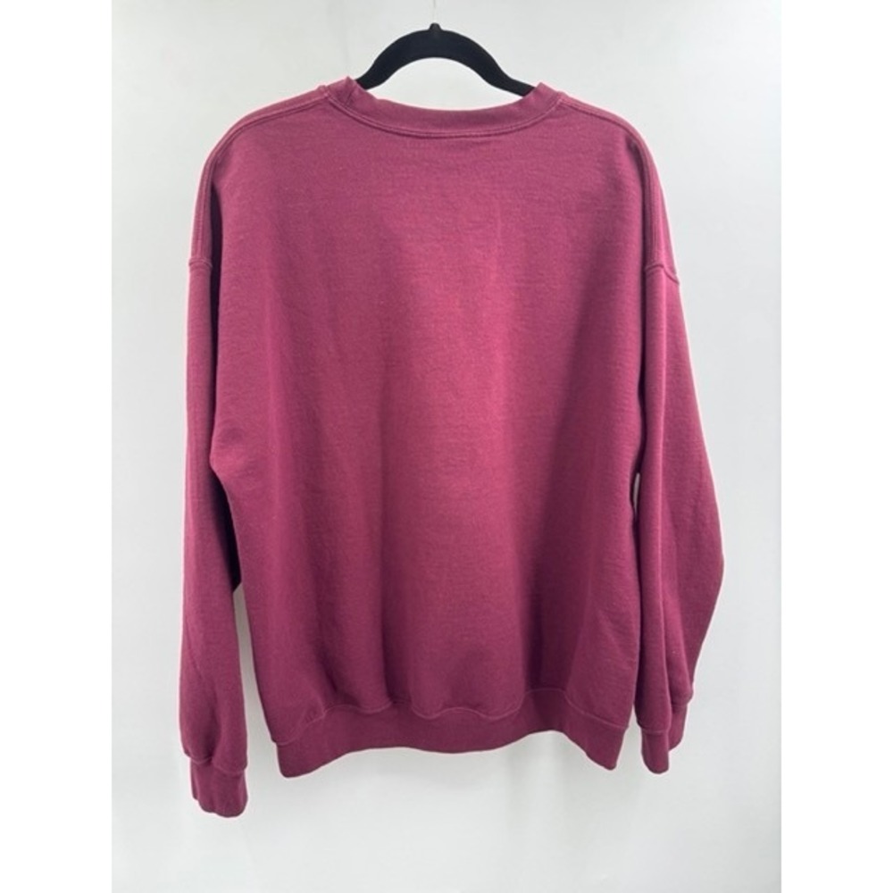 Gilmore Girls Maroon Lukes Diner Graphic Crewneck Sweatshirt XL Fleece Y2k - Picture 6 of 7